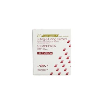 GC Fuji Gold Label Type 1 Luting Cement Mini Pack - Image 3
