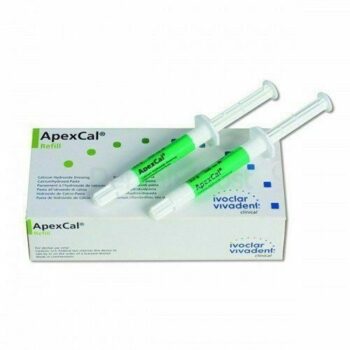 Ivoclar Vivadent ApexCal Calcium-Hydroxide Paste 2 x 2.5g with Tips - Image 2