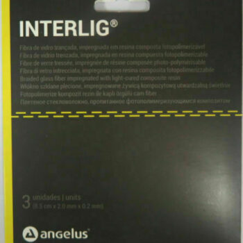 INTERLIG ANGELUS Glass Fiber Splint 3 units impregnated Light Cure