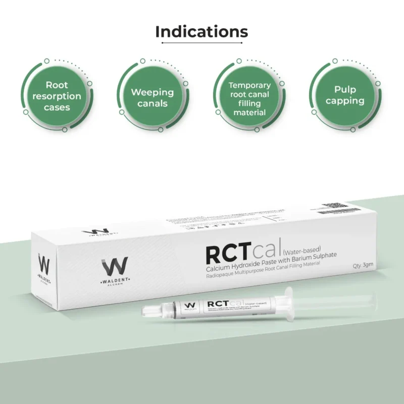 Waldent RCTcal Calcium Hydroxide Paste (Water Based) | Dental Product at Lowest Price