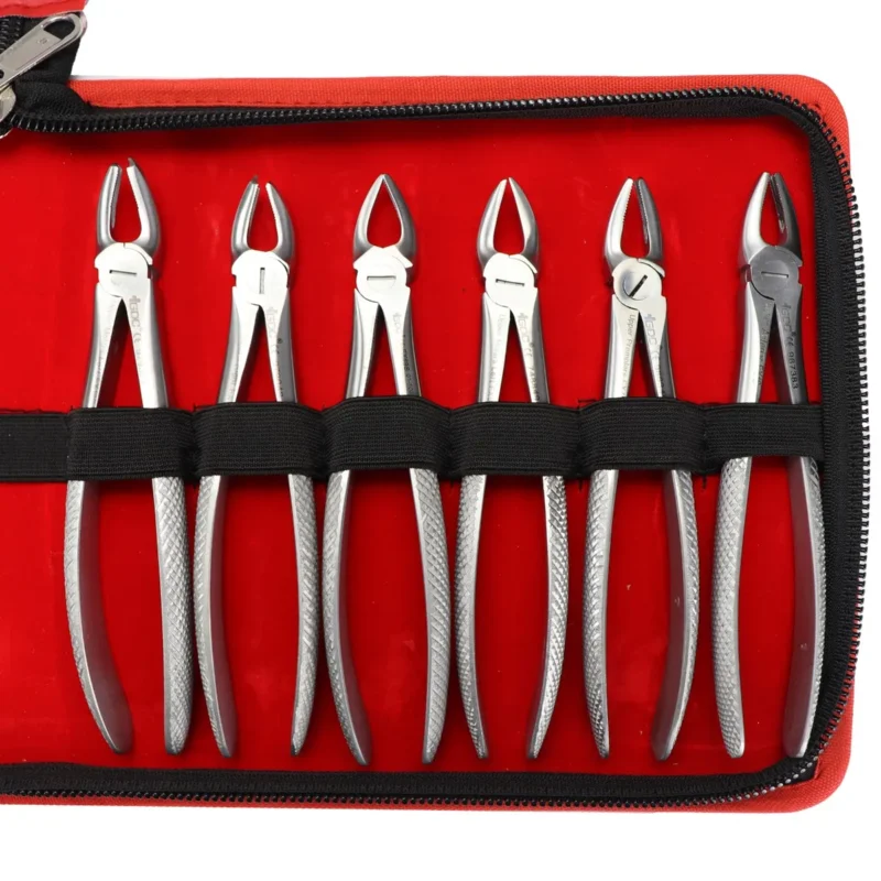 GDC Extraction Forceps Kit (Set Of 12) (EFSP12) | Dental Product at Lowest Price