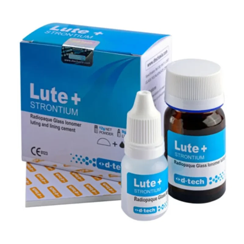 D-Tech Lute Plus Strontium Glass Ionomer Cement | Dental Product at Lowest Price