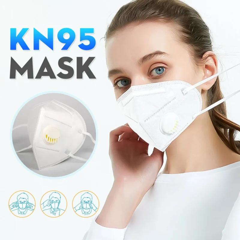 K N95 Respirator Mask With Filter Valve | Dental Product At Lowest Price