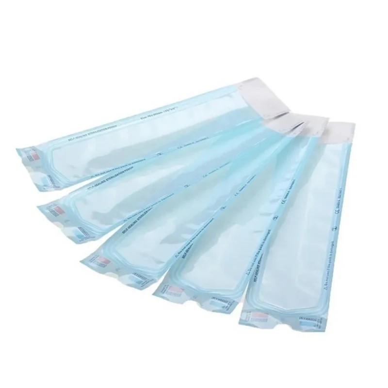 Self Sealing Sterilization Pouches 3.5" X 10" (90 x 260mm) - Pack Of 200 | Dental Product At Lowest Price