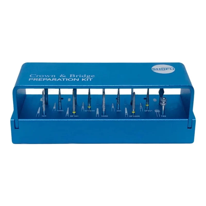 Shofu Crown & Bridge Preparation Burs Kit | Dental Product at Lowest Price