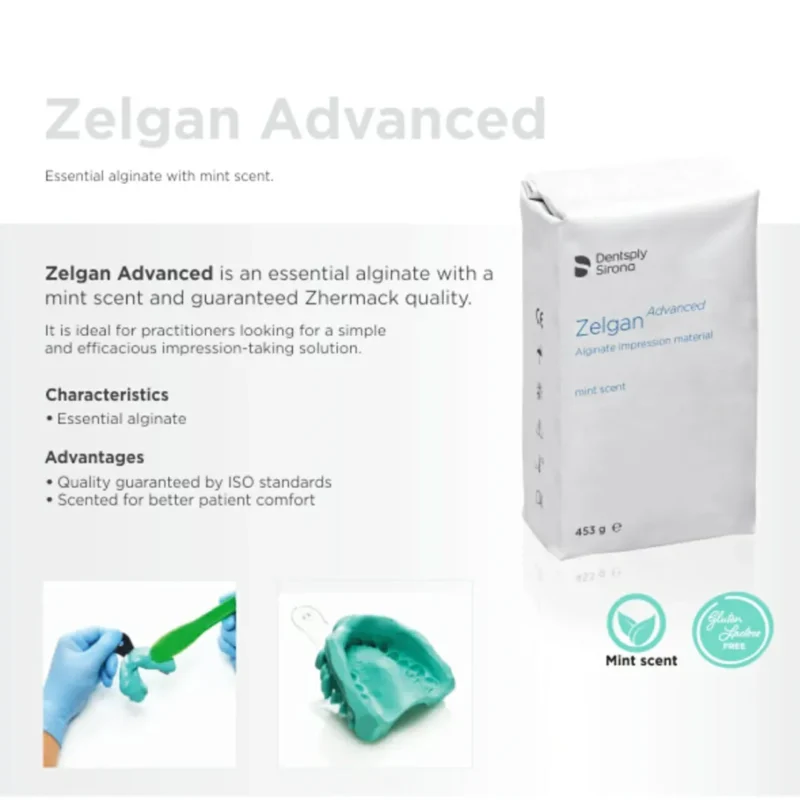 Dentsply Zelgan Advanced Alginate Powder Impression Material | Dental Product at Lowest Price