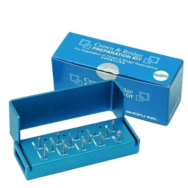 Shofu Crown & Bridge Preparation Burs Kit | Dental Product at Lowest Price