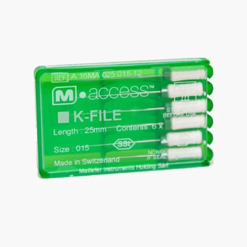 Dentsply M-Access K-Files 25mm (Hand Operated Files) | Dental Product at Lowest Price