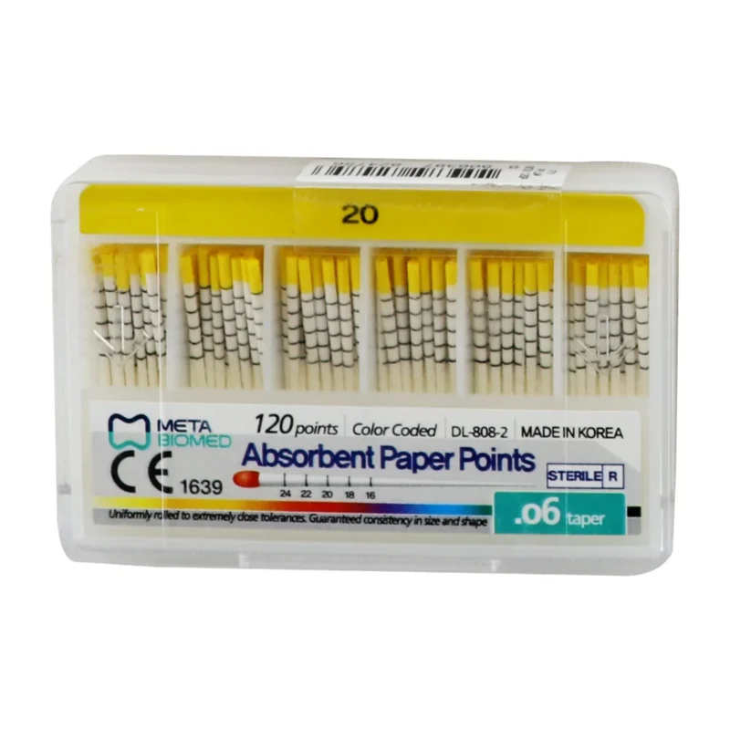 Meta Absorbent Paper Points - 6% | Dental Product at Lowest Price