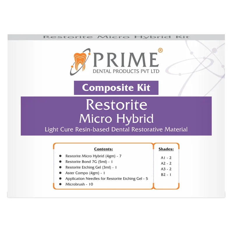 Prime Dental Restorite Micro Hybrid Kit | Dental Product At Lowest Price