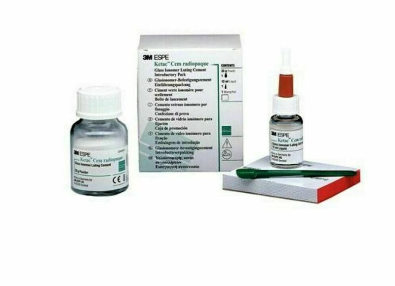 3M ESPE 37251 Ketac Cem Glass Ionomer Luting Cement Powder & Liquid Giant