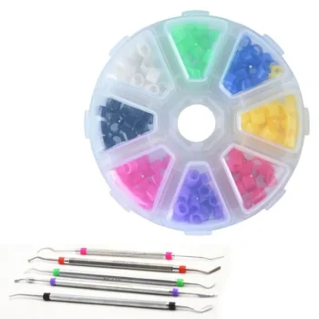 Dental Silicone Color Coding Rings (160 Pcs) - Image 2