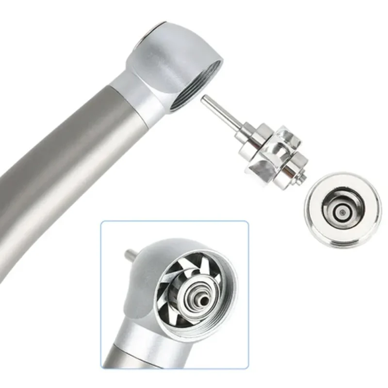 Stainless Steel LED Airotor 4 Hole Connection & Cartridge - Image 7