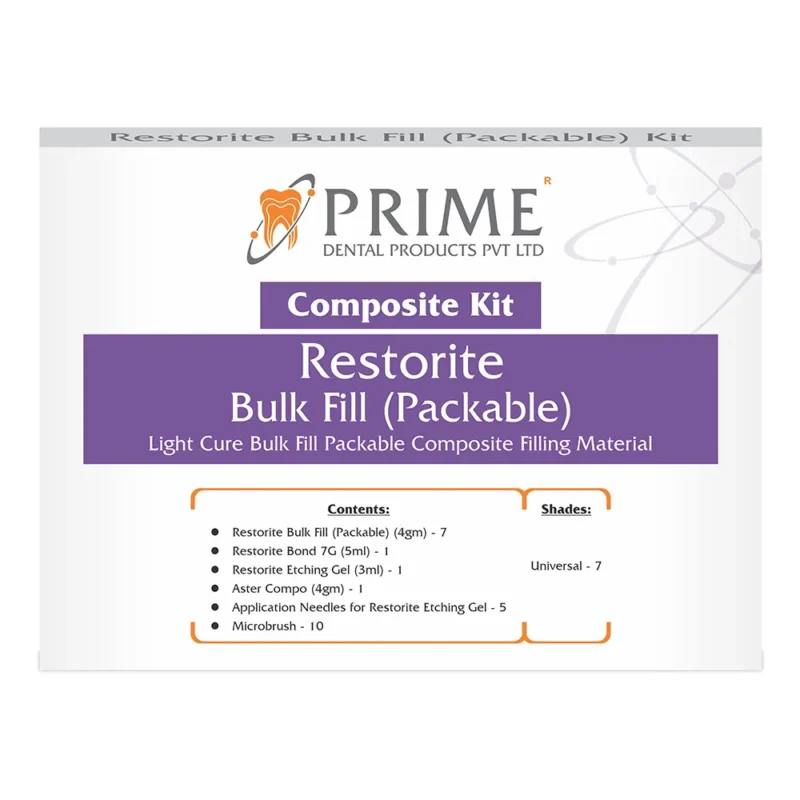 Prime Dental Restorite Bulk Fill Kit (Packable)