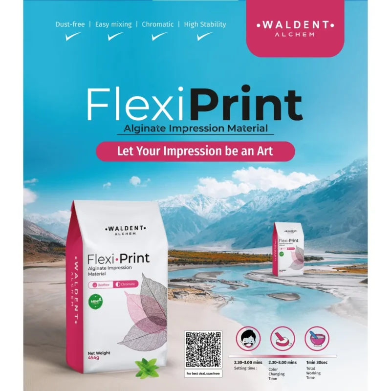 Waldent FlexiPrint Alginate Powder Impression Material - Image 3