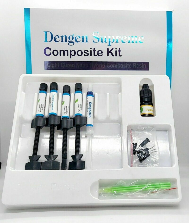 Universal Kit Nano Resin Composite Kit Dengen Dental (4x4gm) - Image 2