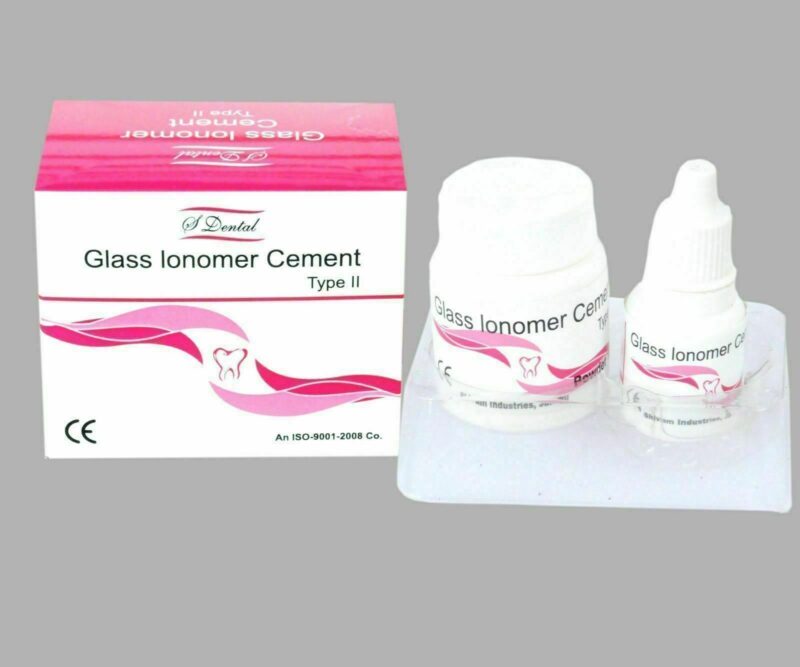 Permanent Dental Cement Glass Ionomer Restorative Cavity Tooth Filling Type 2 FS