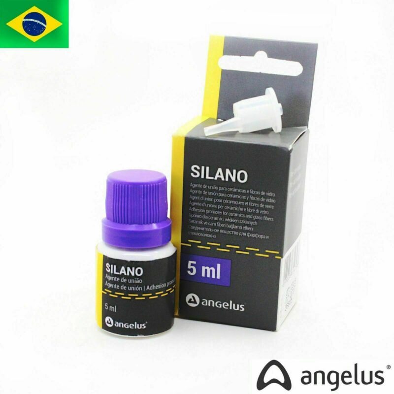 Dental Silane 5ml Adhesion Promoter for Ceramics and Glass Fiber Silano Angelus