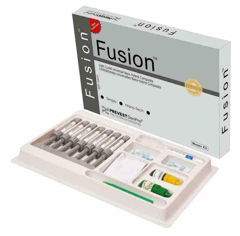 Prevest Denpro Fusion Universal Light Cured Nano Hybrid Composite kit