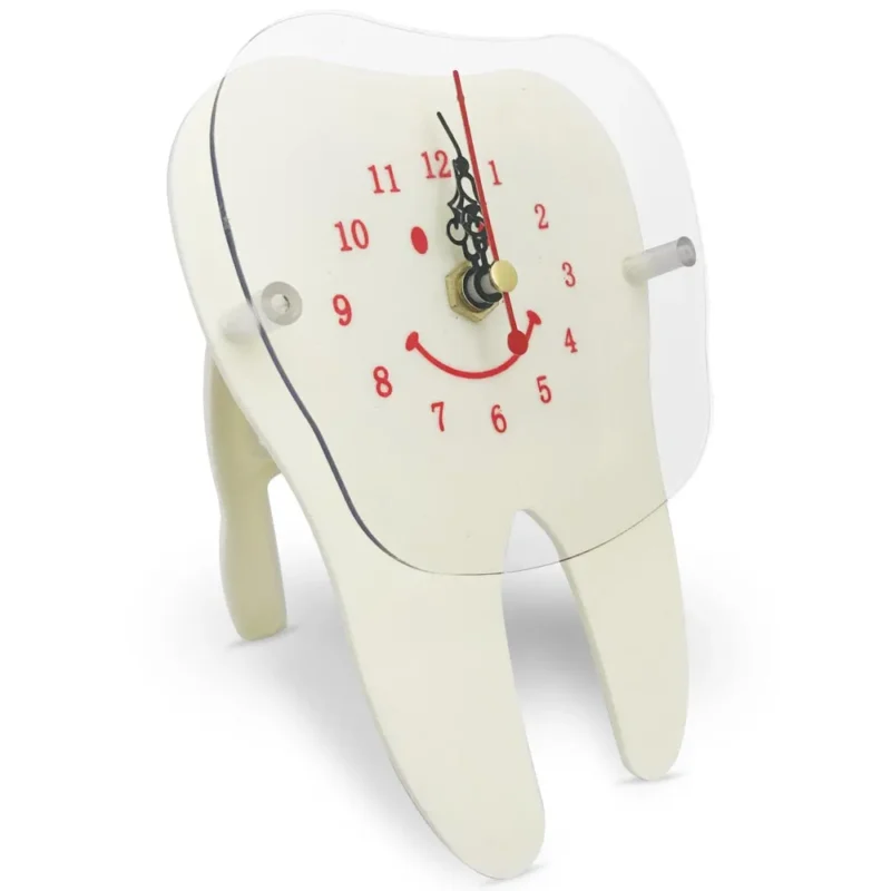 Tooth Shape Table Clock Assorted - Image 2